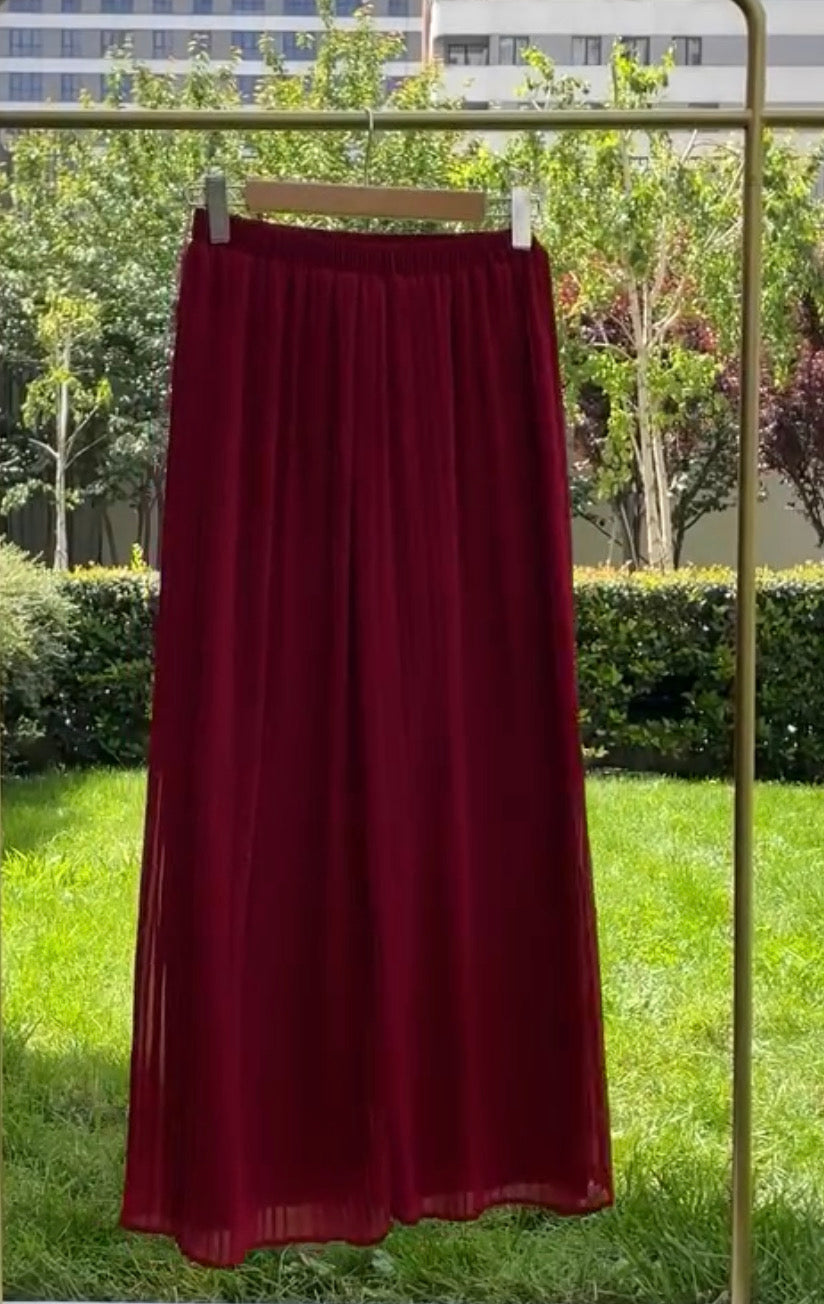 Pleated Skirt